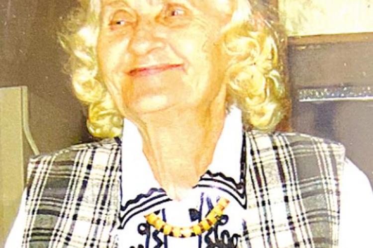 Service today for Betty Jean Williams