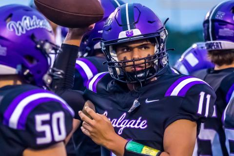 Quarterback Colby Brown will be in the QB1 spot this year for the Wildcats