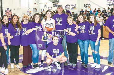 Coalgate basketball star Rylie Wood makes school history