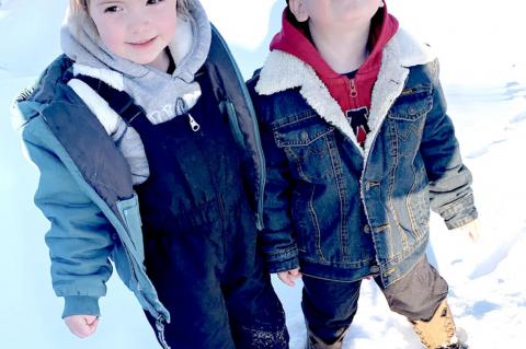 Coal County snow adventures!