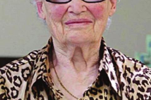 Service today for Betty Jo Young