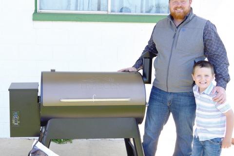 MASONIC DRAWING HELD FOR BBQ GRILL