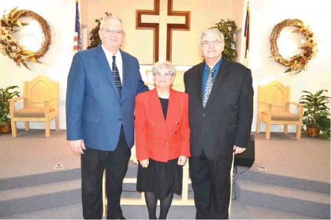Pastors Ken and Jean Brown installed at Nazarene Church
