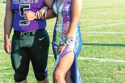 Breanna Hale crowned CHS Football Homecoming Queen