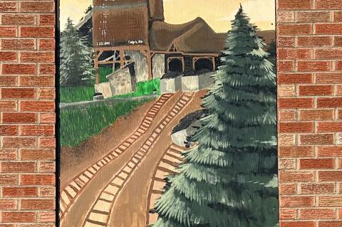 Coalgate Art Students Finish Three Year Mural Project