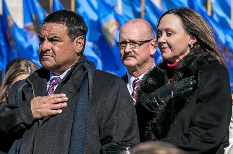 Cindy Byrd Sworn in as State Auditor