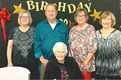 ONE OF COAL COUNTY’S MOST BELOVED CITIZENS RECENTLY CELEBRATED HER 100TH BIRTHDAY.