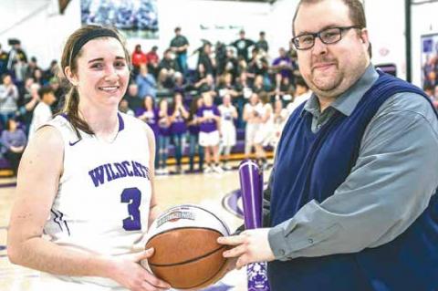 Coalgate basketball star Rylie Wood makes school history