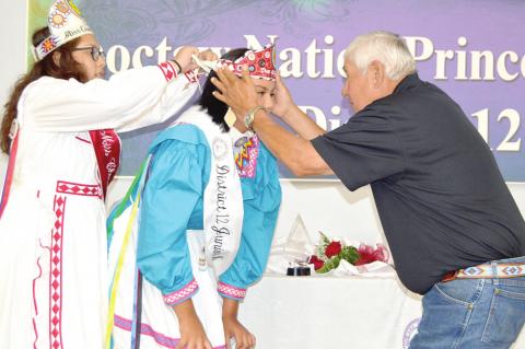 Candis Battice Louis crowned Choctaw Nation District 12 Princess