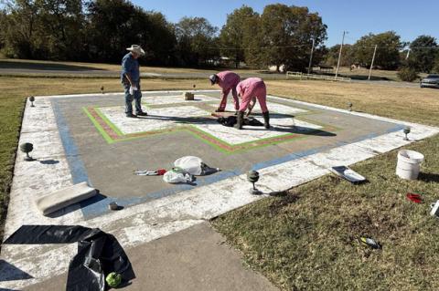 Coal County General Hospital helipad gets facelift