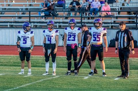 Team captains for the game were Kyler Woods, Bryson Stowe, Jett Walkup, and Walker Weston.