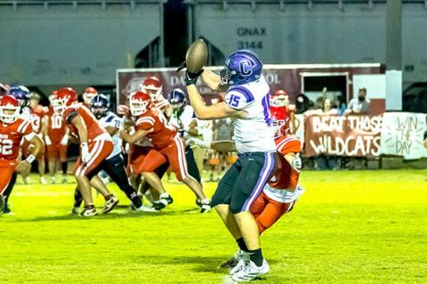 Pass complete to Easton Loudermilk! Photos by Sherry Loudermilk Photography