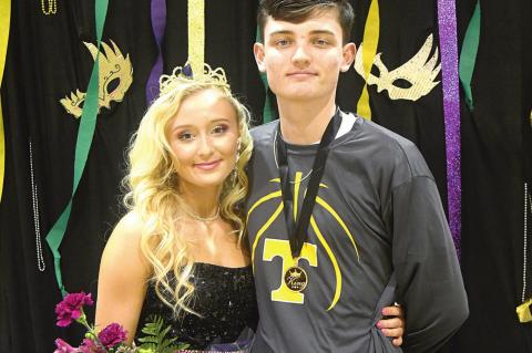 Shalyn McCollum and Bentley Bills crowned Tupelo HS homecoming queen, king