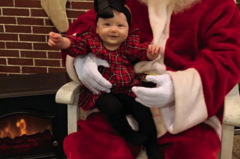 Santa Visits Coalgate