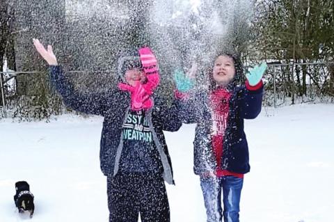 Coal County snow adventures!