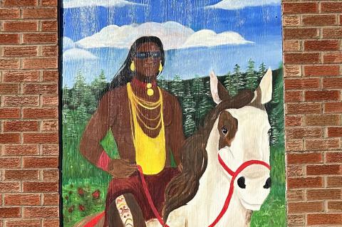 Coalgate Art Students Finish Three Year Mural Project