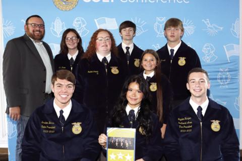 Ready, Set, Go! FFA Chapter Officers Attend Annual COLT Conference