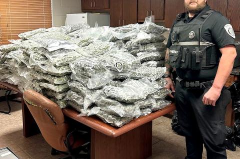 Traffic stops lead to record-breaking