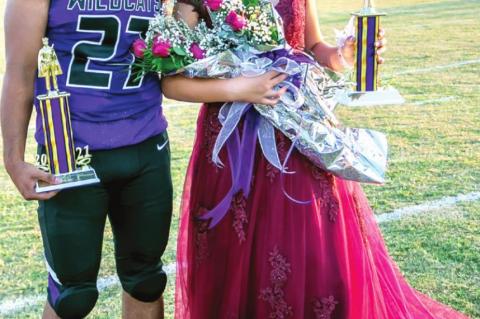 Breanna Hale crowned CHS Football Homecoming Queen