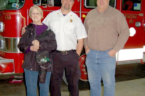 Aaron Blue featured in “Oklahoma Firefighter” magazine