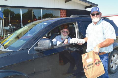 Coal County food distribution event